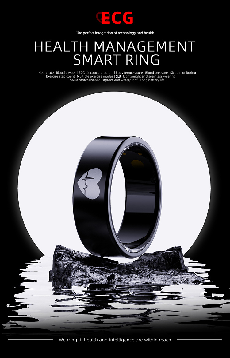 R30 Smart Ring ,R30 Health Ring ,Fitness Tracker ,R30 Rings ,R30 ECG Smart Ring ,R30 Waterproof Ring ,Fitness Ring ,Smart Health Ring ,ECG Smart Ring